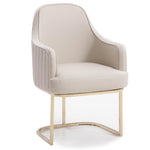 Tyler - Modern Grey + Gold Dining Chair by VIG Furniture - View 7