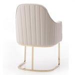 Tyler - Modern Grey + Gold Dining Chair by VIG Furniture - View 9