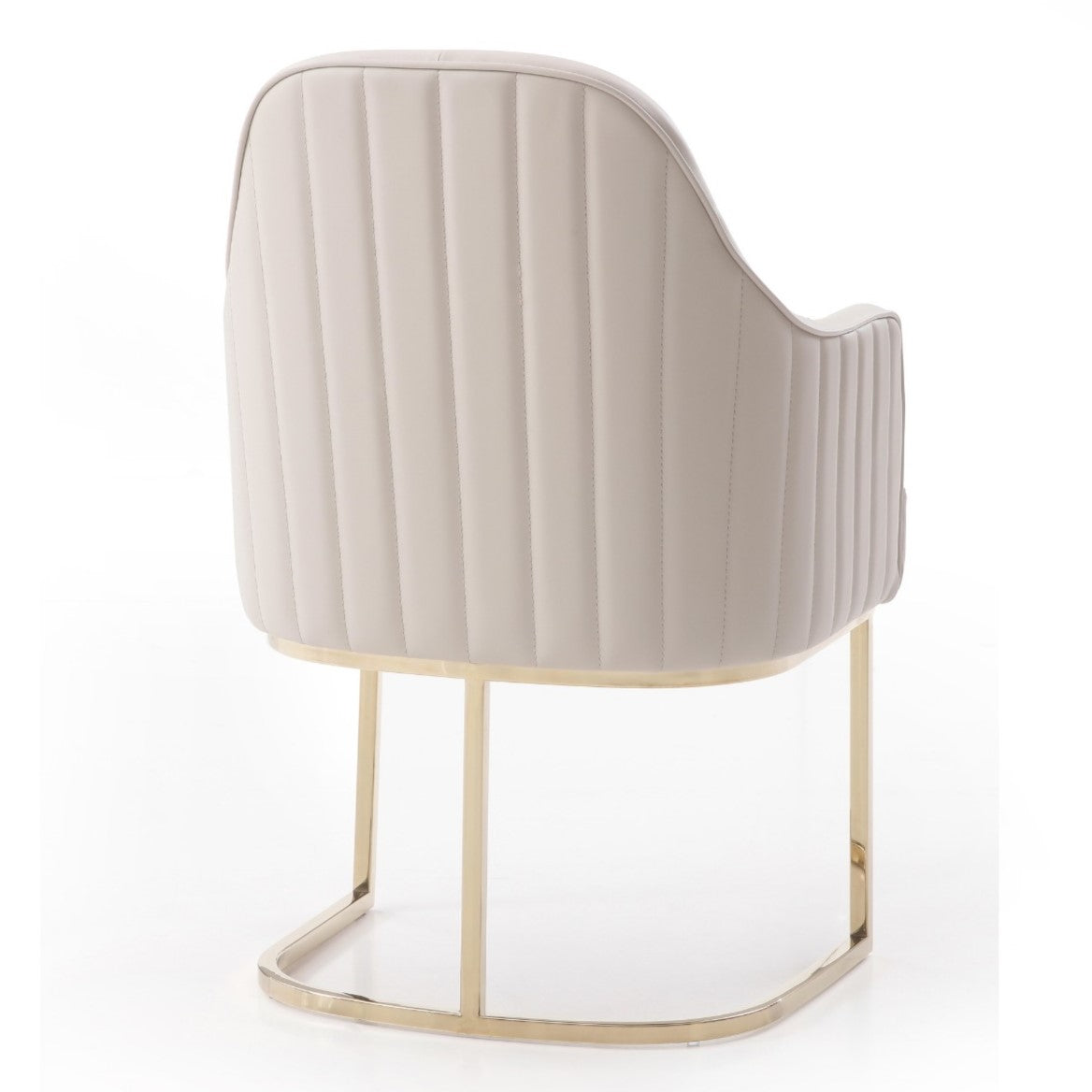 Tyler - Modern Grey + Gold Dining Chair by VIG Furniture - View 9