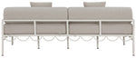 Portofino - Resilient Water Repellent Fabric 85.75" Upholstered Outdoor Patio Sofa