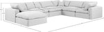 Comfy - 7 Piece Linen Modular Sectional With Chaise