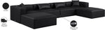 Cube - 6 Piece Modular Double Chaise Sectional