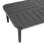 Zella - Rectangular Coffee Table - Charcoal / Light Gray
