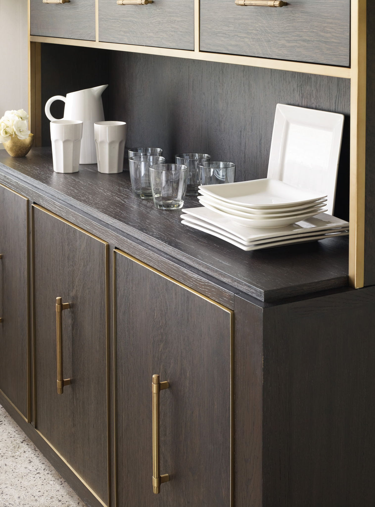 Curata - Buffet / Credenza - Dark Brown