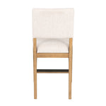 Millwork - Counter Chair (Set of 2) - White / Light Brown