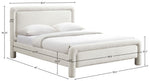 Baylor - Fabric With Interwoven Chenille Upholstered Bed