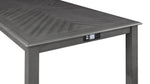 Amy - 60" Counter Table & Chairs With Storage