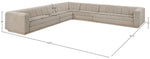 Modari - Sectional - Beige