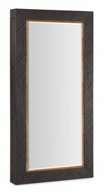 Big Sky - Floor Mirror With Jewelry Storage - Dark Gray