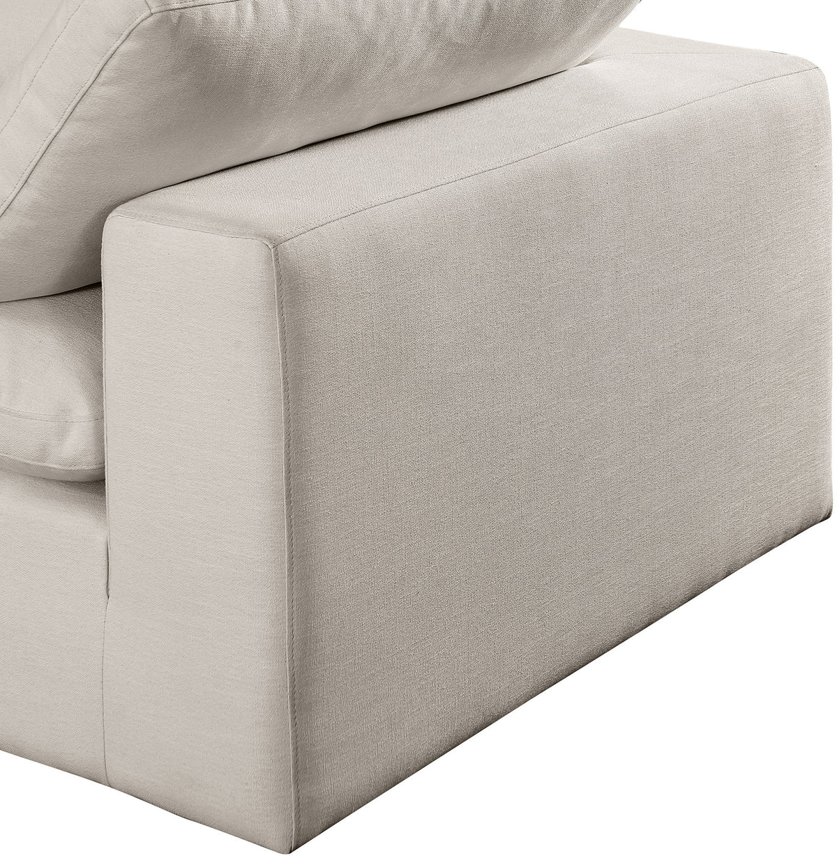 Comfy - 5 Piece Linen Modular Corner Sectional