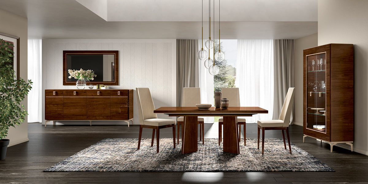 Eva - Dining Table - Dark Brown