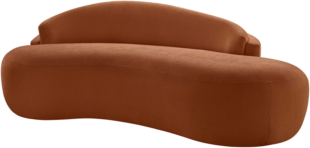 Caspian - Chenille Fabric Upholstered Loveseat