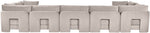 Hammond - Velvet Performance Fabric Upholstered 7 Piece U-Shaped Sectional