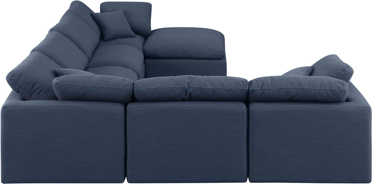 Indulge - Linen 7 Piece Modular Sectional
