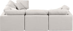 Indulge - Linen 4 Piece Modular Corner Sectional