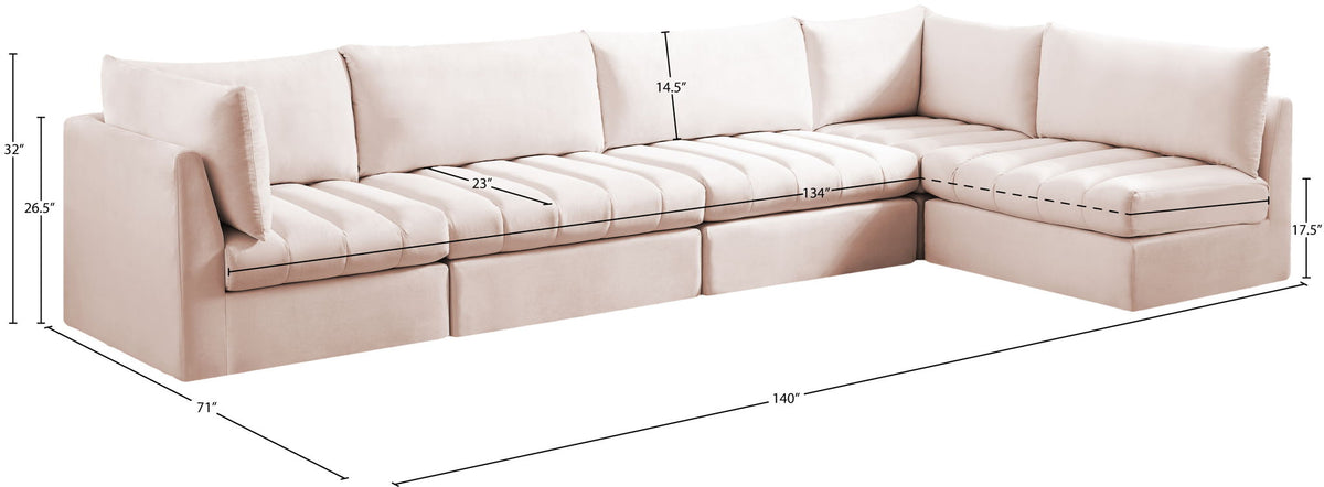 Jacob - 5 Pc. Modular Sectional