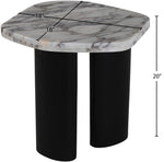 Puglia - Marble Top And Oak Wood Base Table