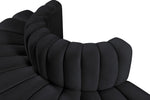 Arc - Velvet 4 Piece Modular Sofa