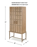 Brazil - Bar Cabinet - Woodtone