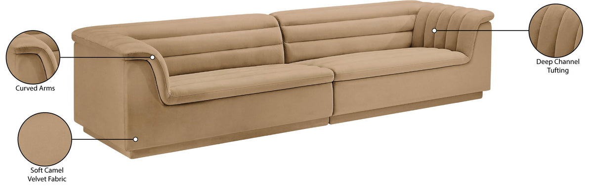 Cascade - Velvet Modular Sofa