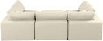 Comfy - 6 Piece Faux Leather Sectional
