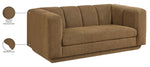 Modari - Fabric Upholstered Loveseat