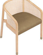 Sylvan - Vegan Leather Dining Chair (Set of 2) - Natural Frame