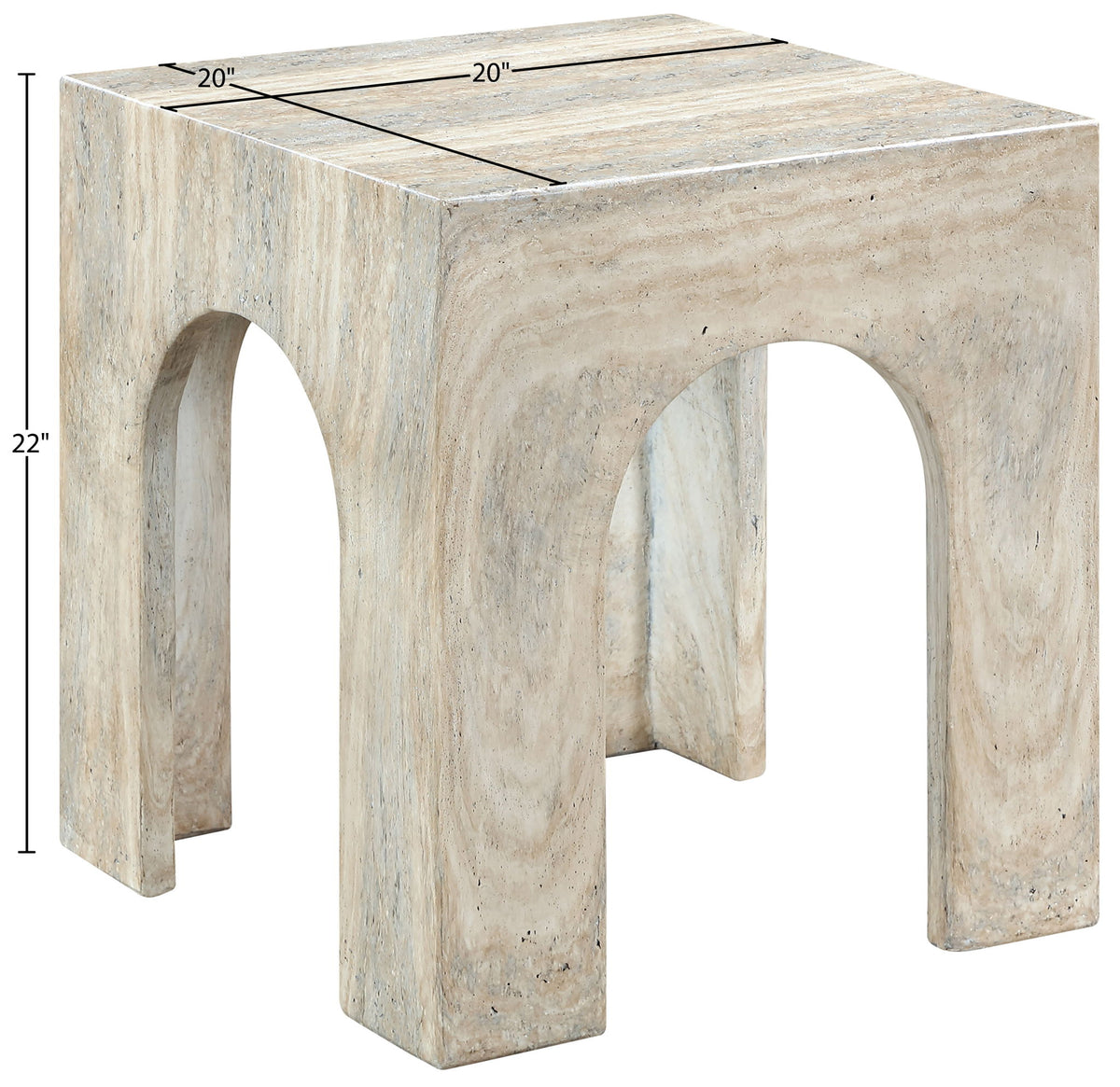 Renza - Concrete And Fiberglass Indoor / Outdoor Table