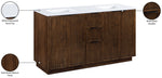 Willard - Engineered Stone And Solid Wood Bathroom Vanity