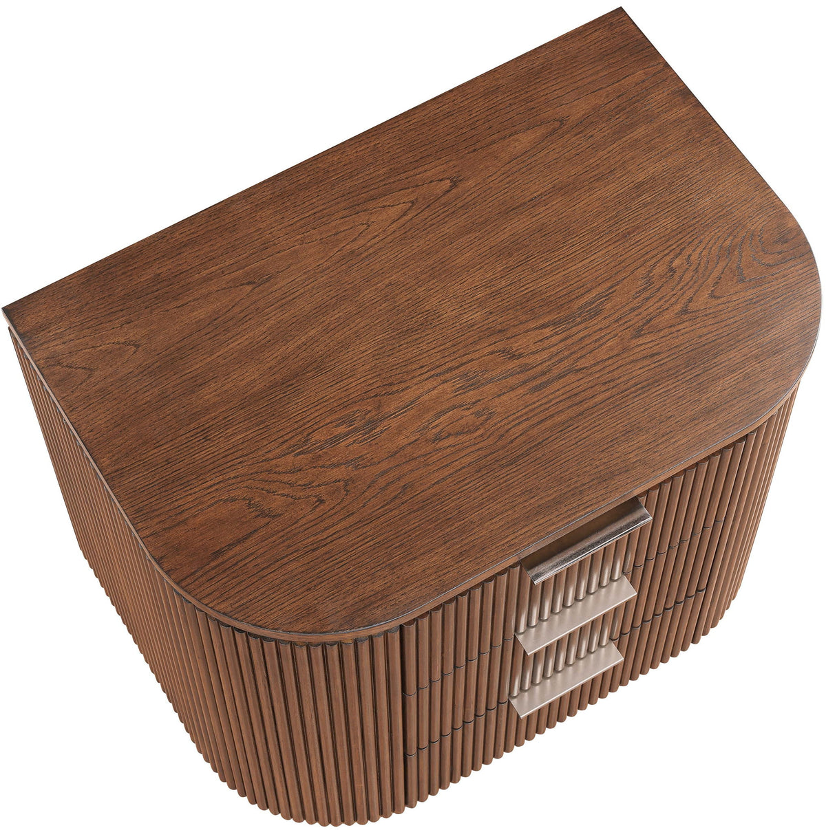Astrid - Solid Wood And Oak Veneer Nightstand