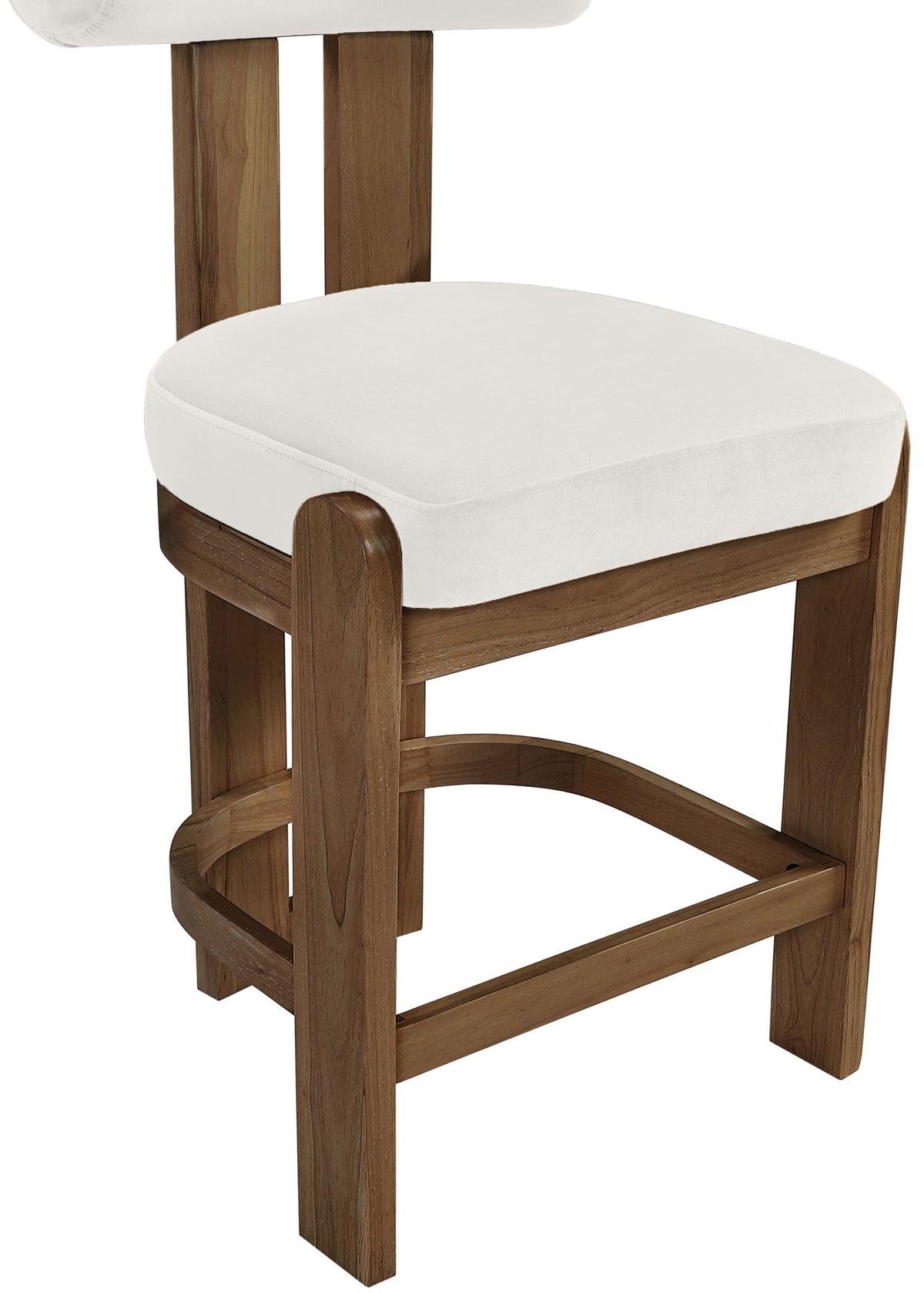 Arienzo - Velvet Upholstered Counter Stool (Set of 2)
