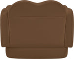 Bloom - Velvet Chair - Saddle