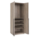 Manhattan Lee - Wardrobe Closet With Hanging Rod And Shoe Shelves