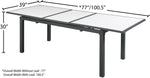 Nizuc - Outdoor Patio Extendable Dining Table
