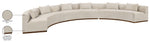 Avanti - Chenille Fabric Upholstered 3 Piece Modular Sectional