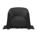Shag Me - Vegan Leather Swivel Chair