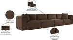 Shaggy - 4 Seat Modular Sofa