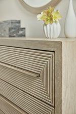 Cascade - 6-Drawer Dresser - Light Brown