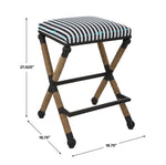 Braddock - Backless Counter Stool - Black