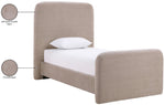 Fira - Chenille Fabric Upholstered Bed