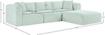 Shaggy - 4 Piece Modular Sectional