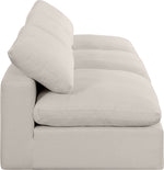 Comfy - Linen Modular Armless Sofa 3 Seats