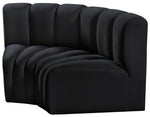 Arc - Velvet 2 Piece Modular Sofa