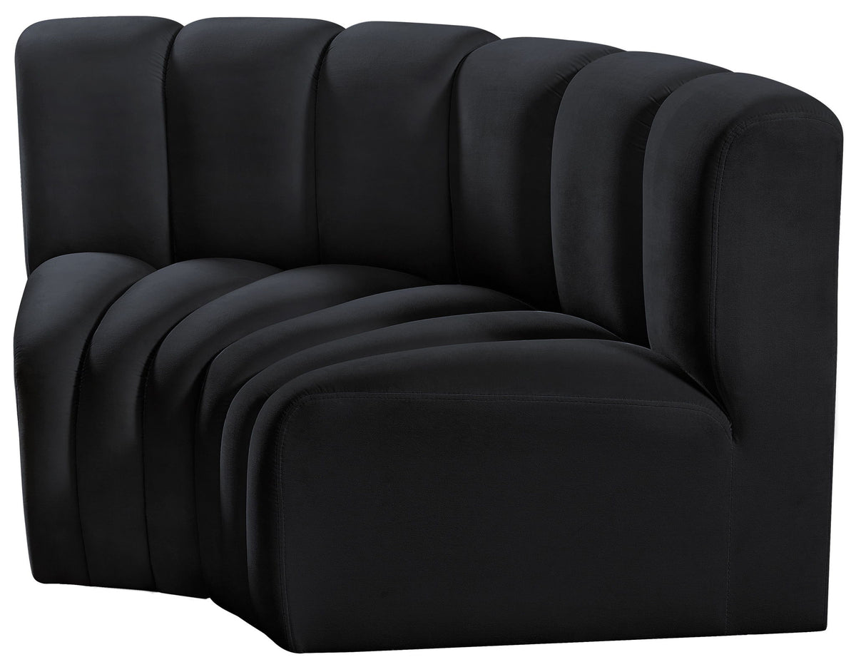 Arc - Velvet 2 Piece Modular Sofa