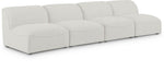 Miramar - 4 Seat Armless Modular Sofa