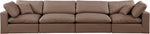 Comfy - Faux Leather Modular Sofa 4 Seats