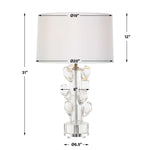 Clear Bloom - Table Lamp - White