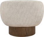 Avella - Interwoven Fabric Swivel Accent Chair