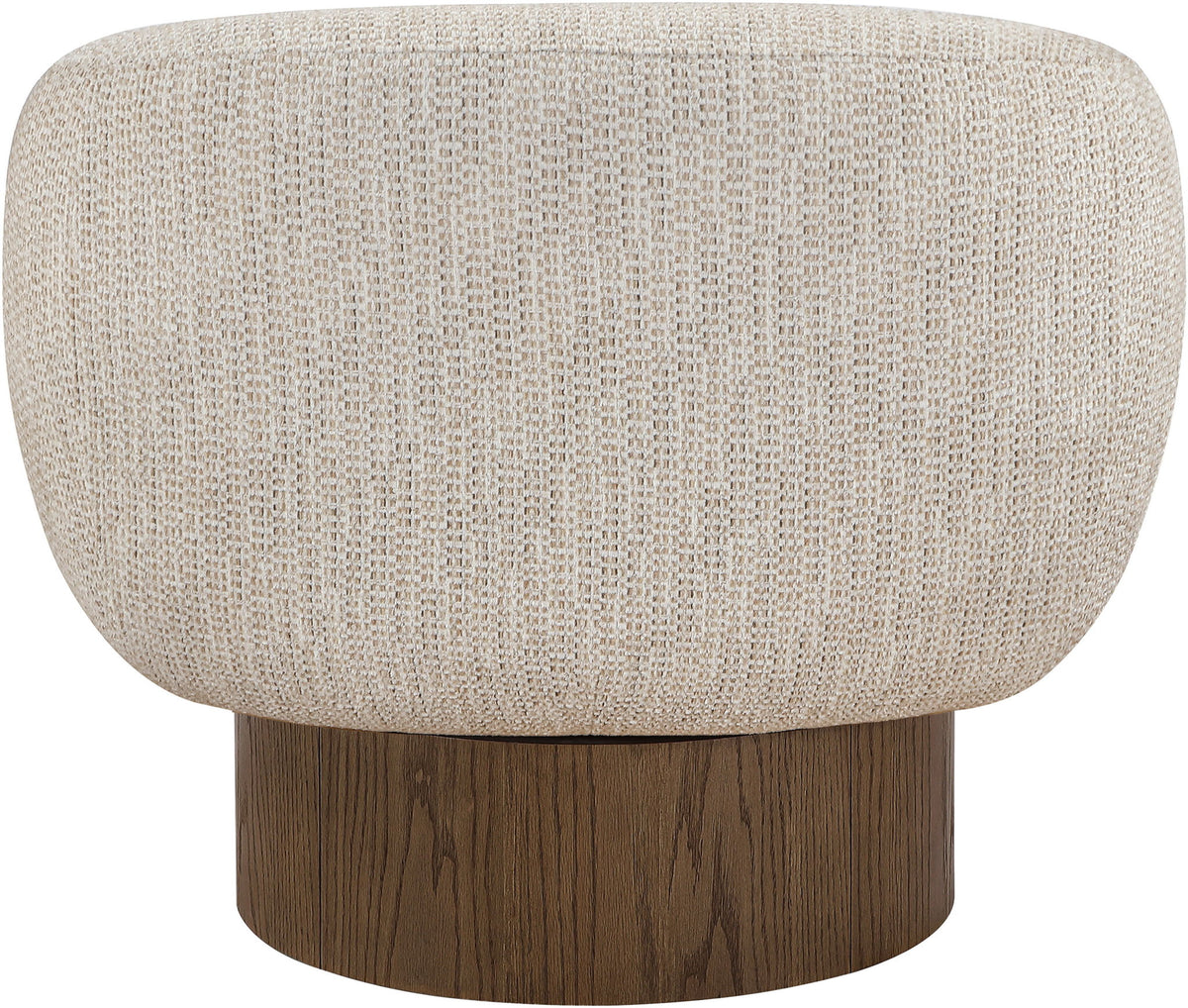 Avella - Interwoven Fabric Swivel Accent Chair
