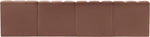 Arc - Faux Leather 4 Seats Modular Sofa